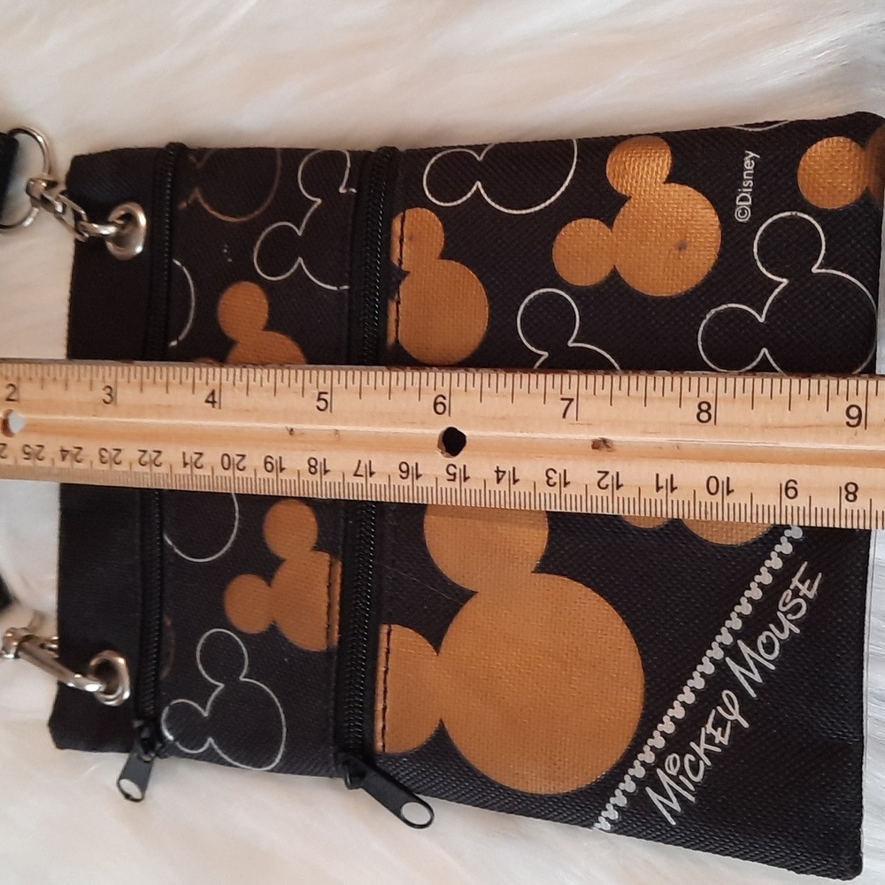 Disney Mickey mouse golden outline crossbody bag - Picture 4 of 5